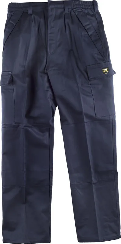 Pantaloni ignifughi e antistatici 100% cotone ANTINCENDIO EN 11612 E ANTISTATICO EN1149 Navy