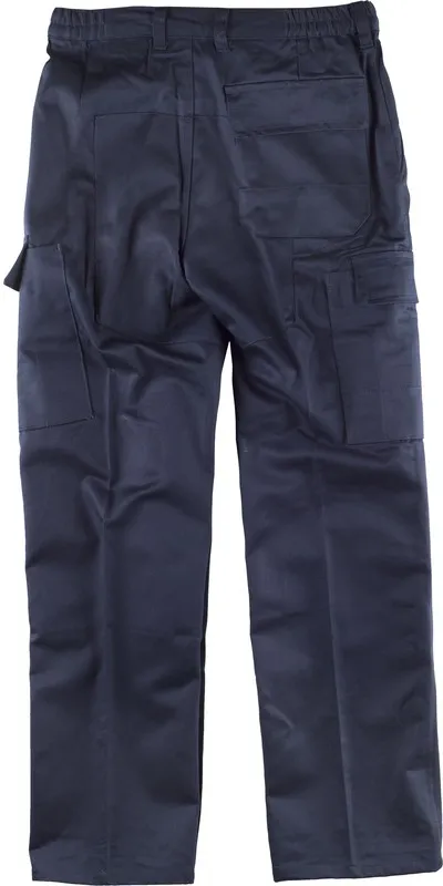 Pantaloni ignifughi e antistatici 100% cotone ANTINCENDIO EN 11612 E ANTISTATICO EN1149 Navy