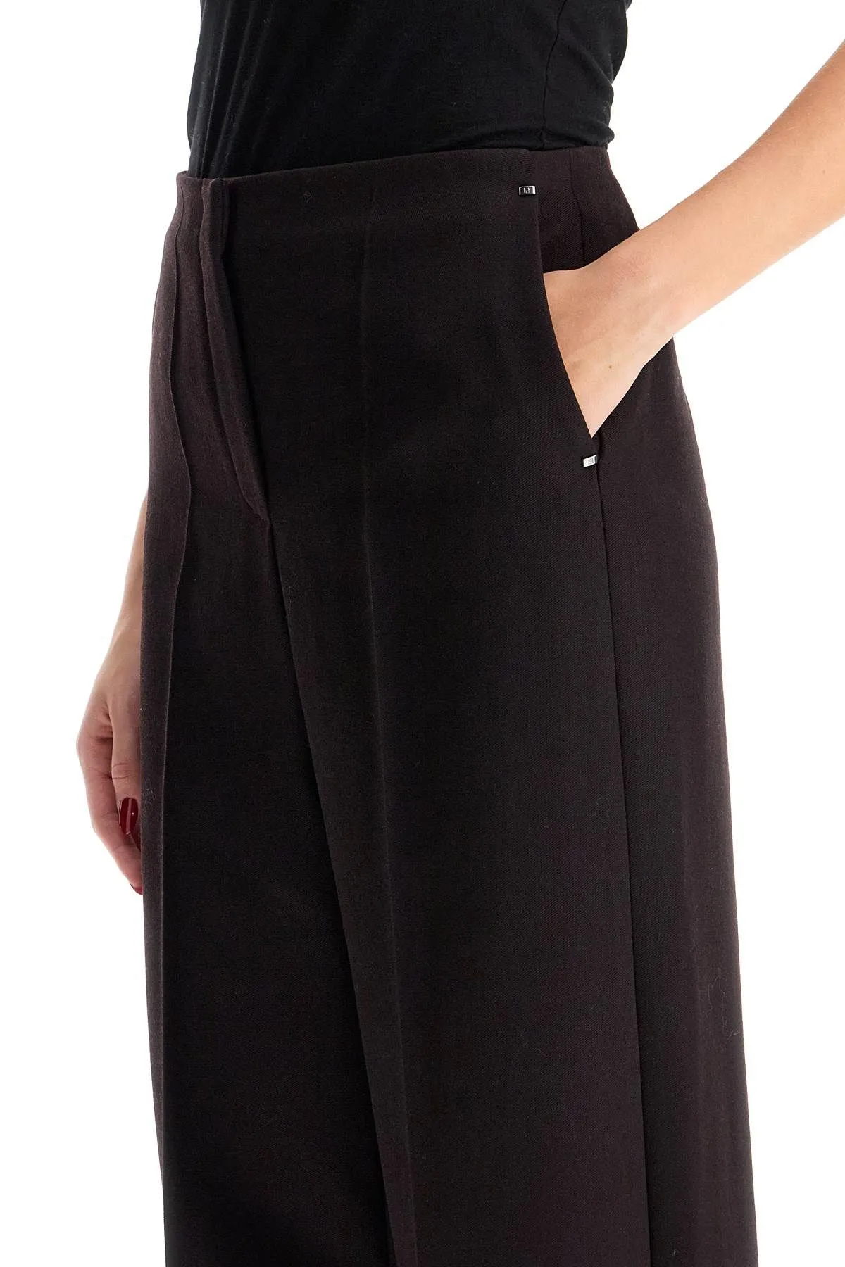 Pantaloni in grain de poudre