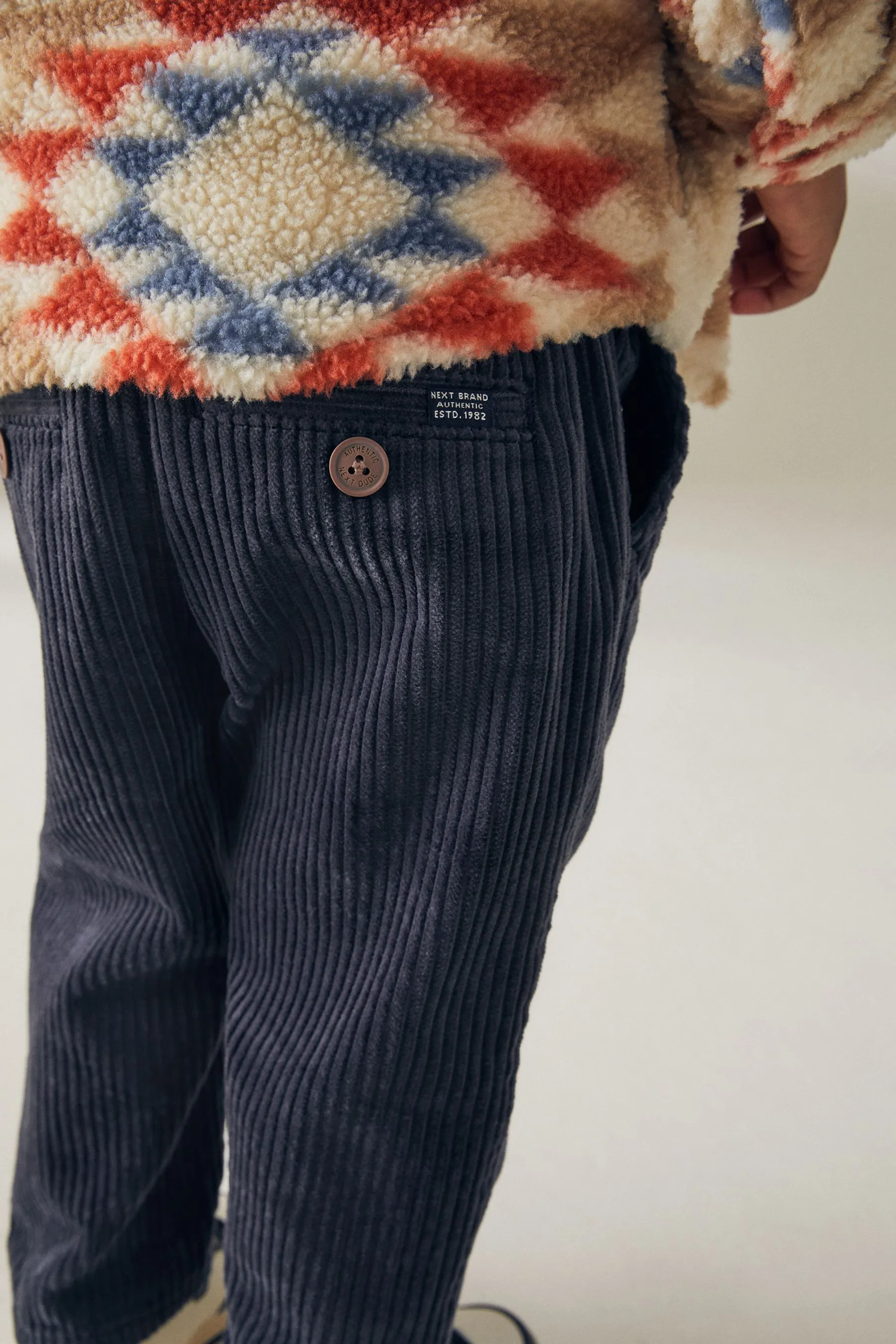 Pantaloni in velluto a coste 100% cotone (3mesi -7anni)    