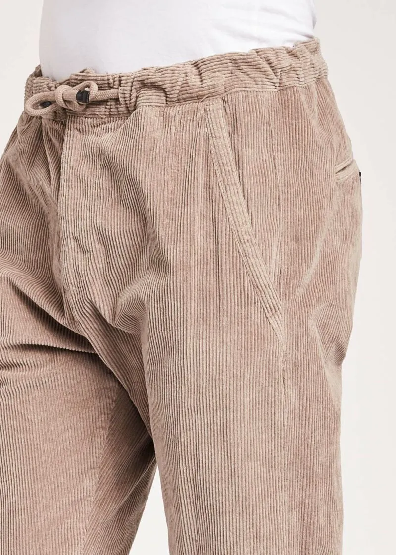 Pantaloni jogging in velluto