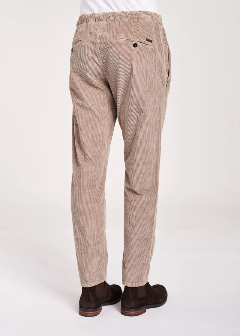 Pantaloni jogging in velluto