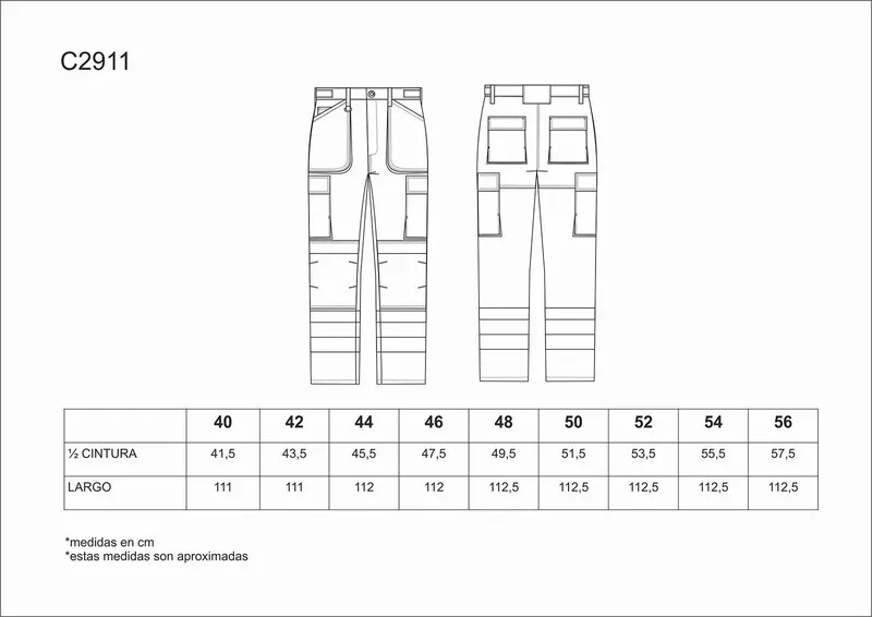 Pantaloni multi-tasca con nastri riflettenti di diverse dimensioni Grigio