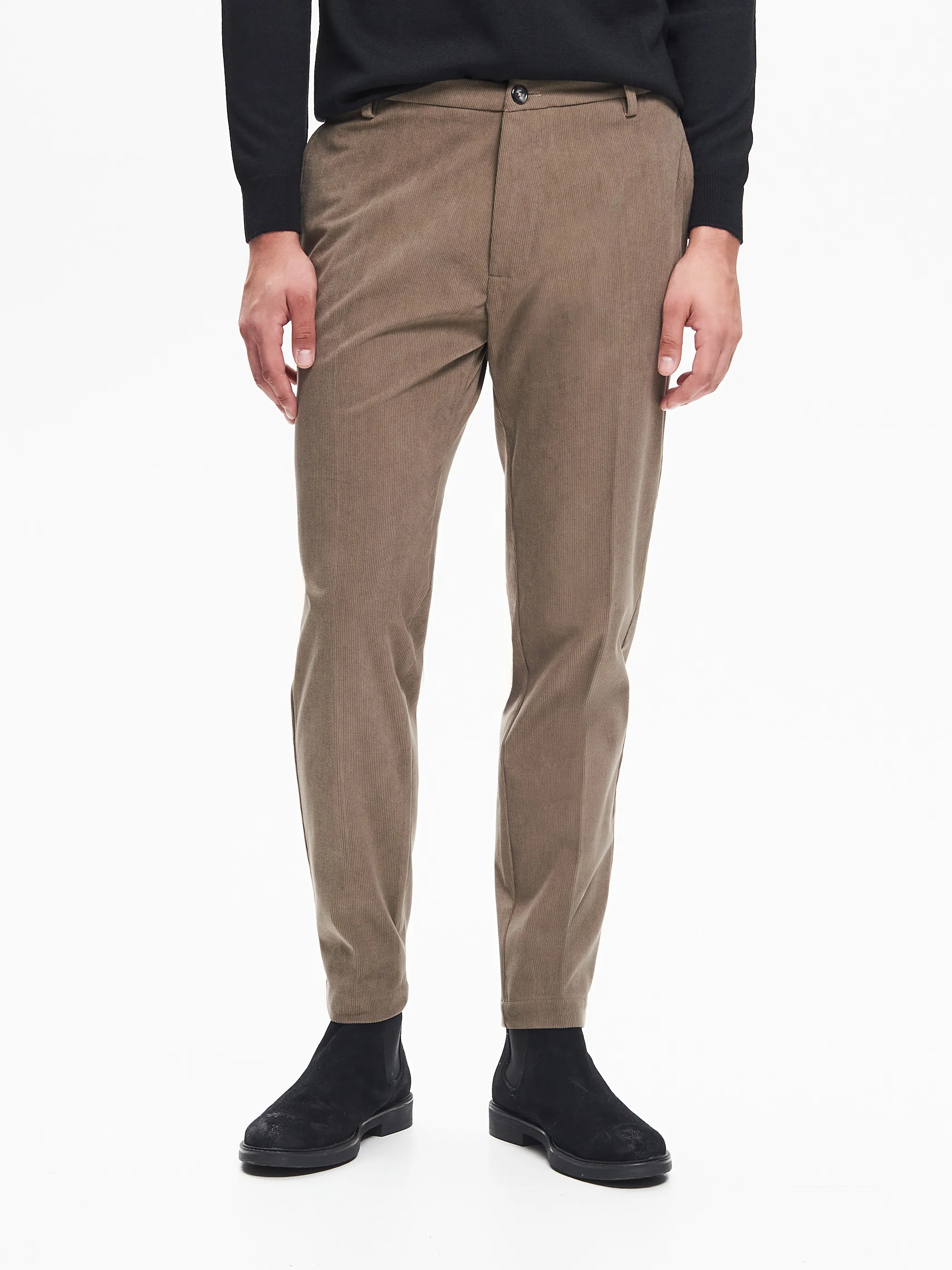      Pantaloni Regular-Fit Uomo Velluto QB24     