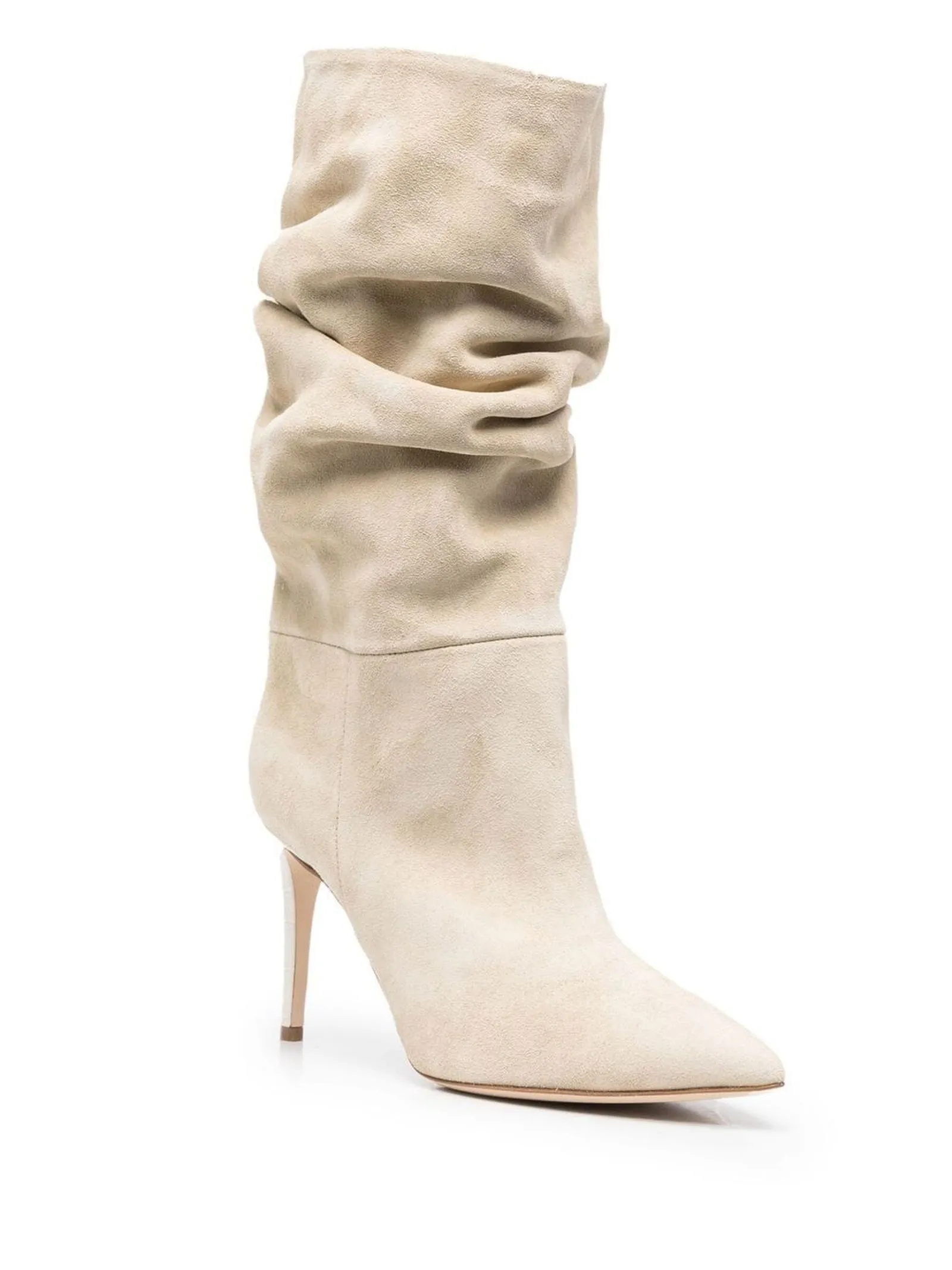PARIS TEXAS Calzature,Stivali Stivaletti in camoscio beige 