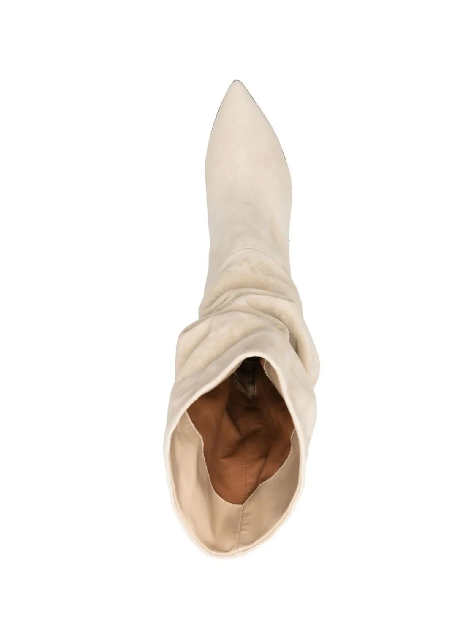 PARIS TEXAS Calzature,Stivali Stivaletti in camoscio beige 