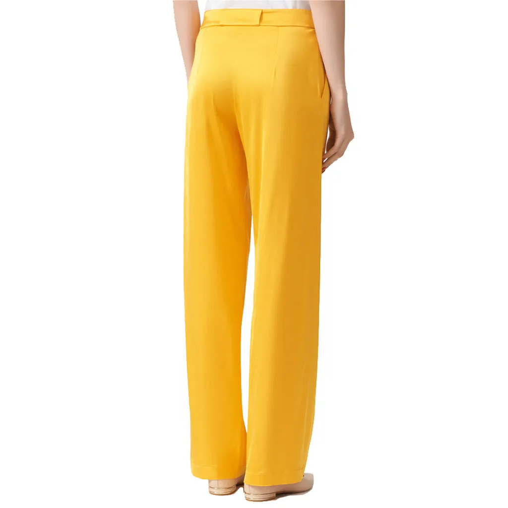 Patrizia Pepe pantalone elegante giallo   