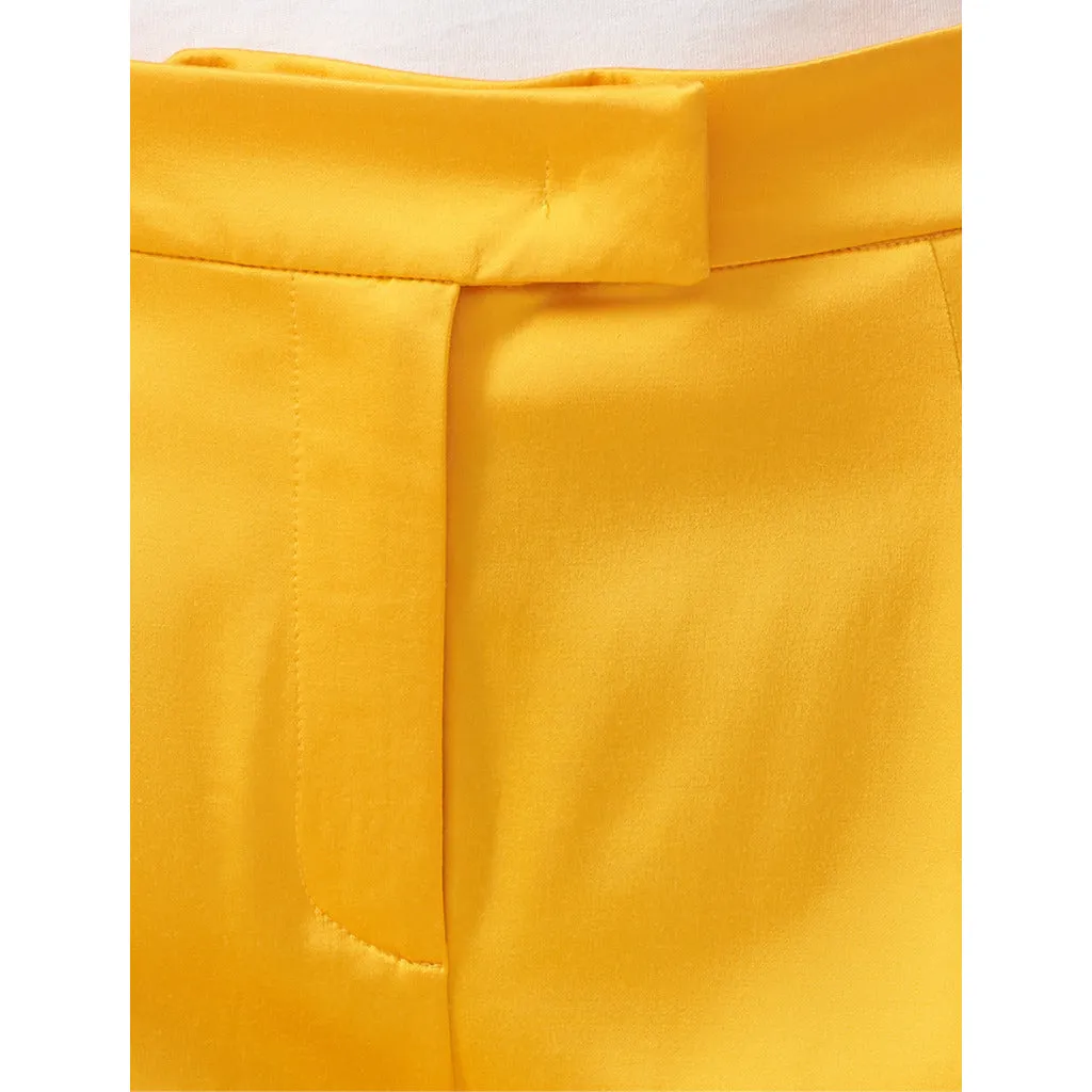 Patrizia Pepe pantalone elegante giallo   