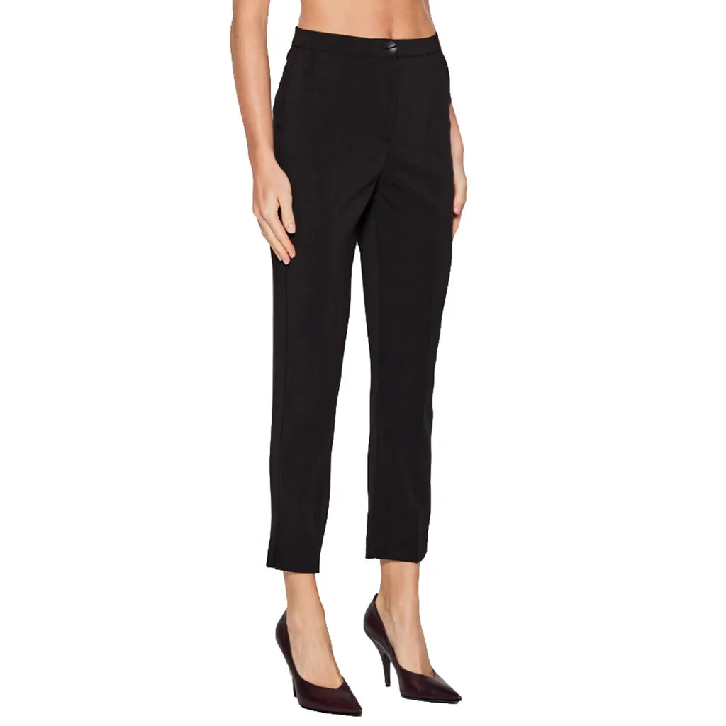 Patrizia Pepe pantalone sigaretta nero elegante   