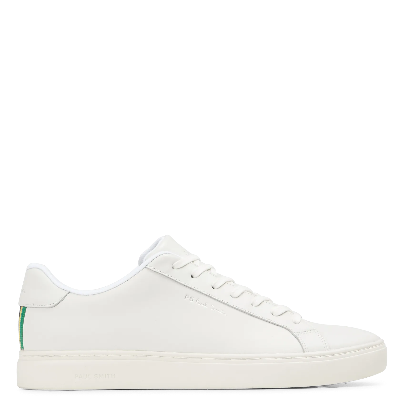  PAUL SMITH   Sneakers basse in pelle liscia | Bianco