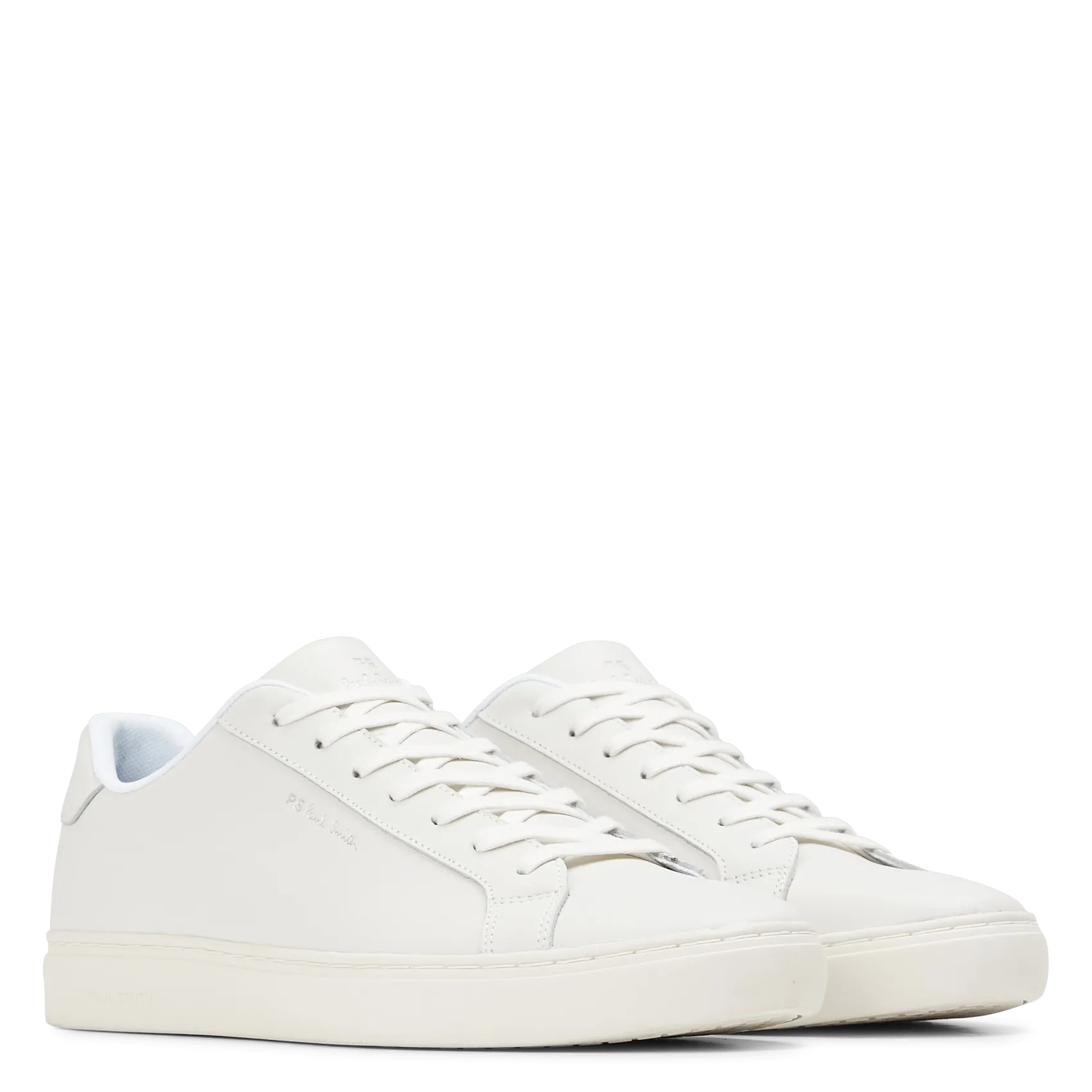  PAUL SMITH   Sneakers basse in pelle liscia | Bianco