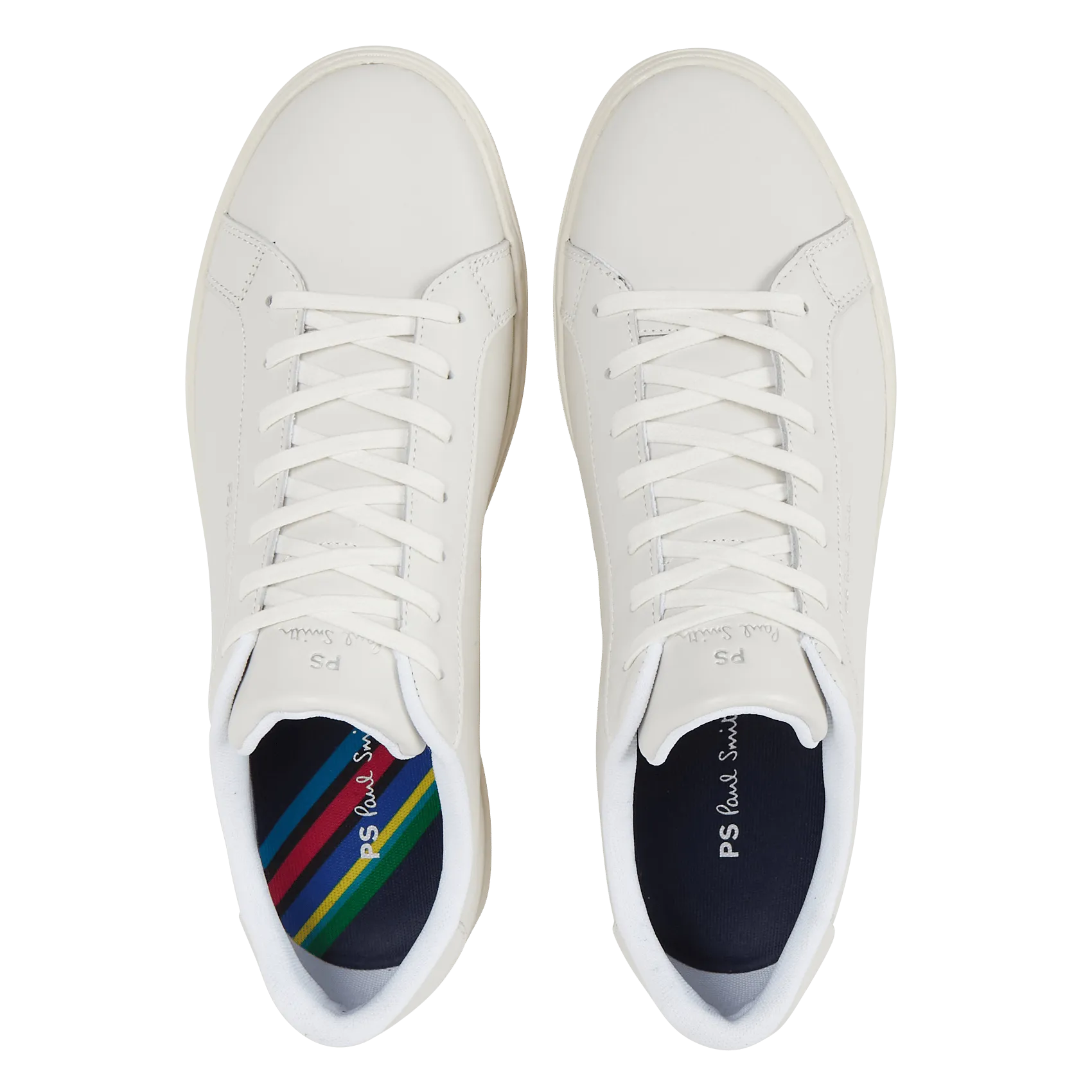  PAUL SMITH   Sneakers basse in pelle liscia | Bianco