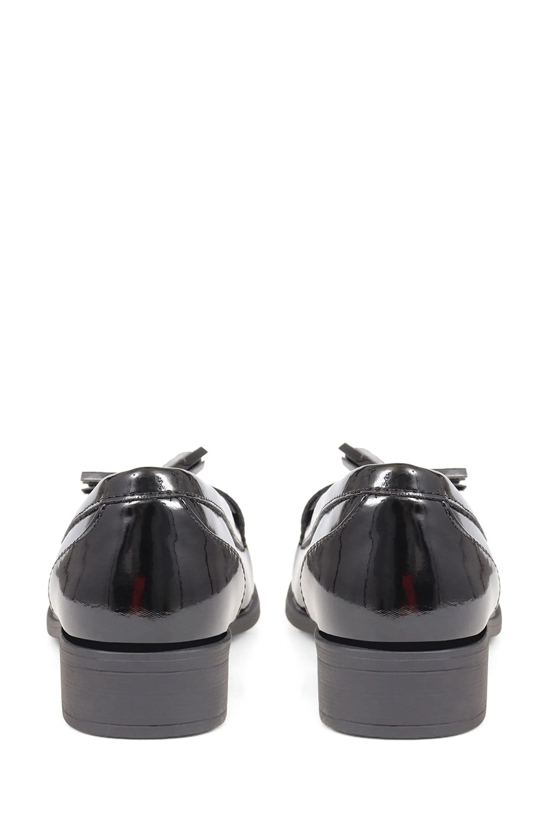 Pavers Smart - Nero in vernice - Mocassini