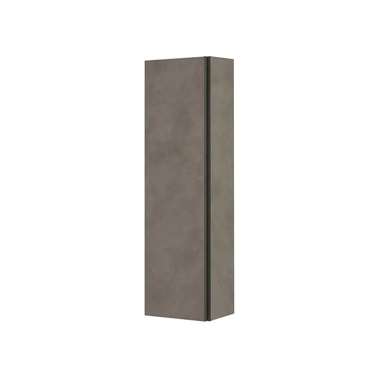 Pensile da bagno sospeso cenere 40x135cm Oxid Feridras 