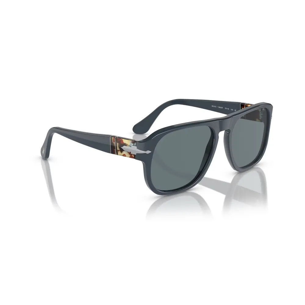 Persol - PO3310S - Jean - Blu Sbiadito / Polarizzata Blu Scuro - Occhiali da Sole - Persol Eyewear
