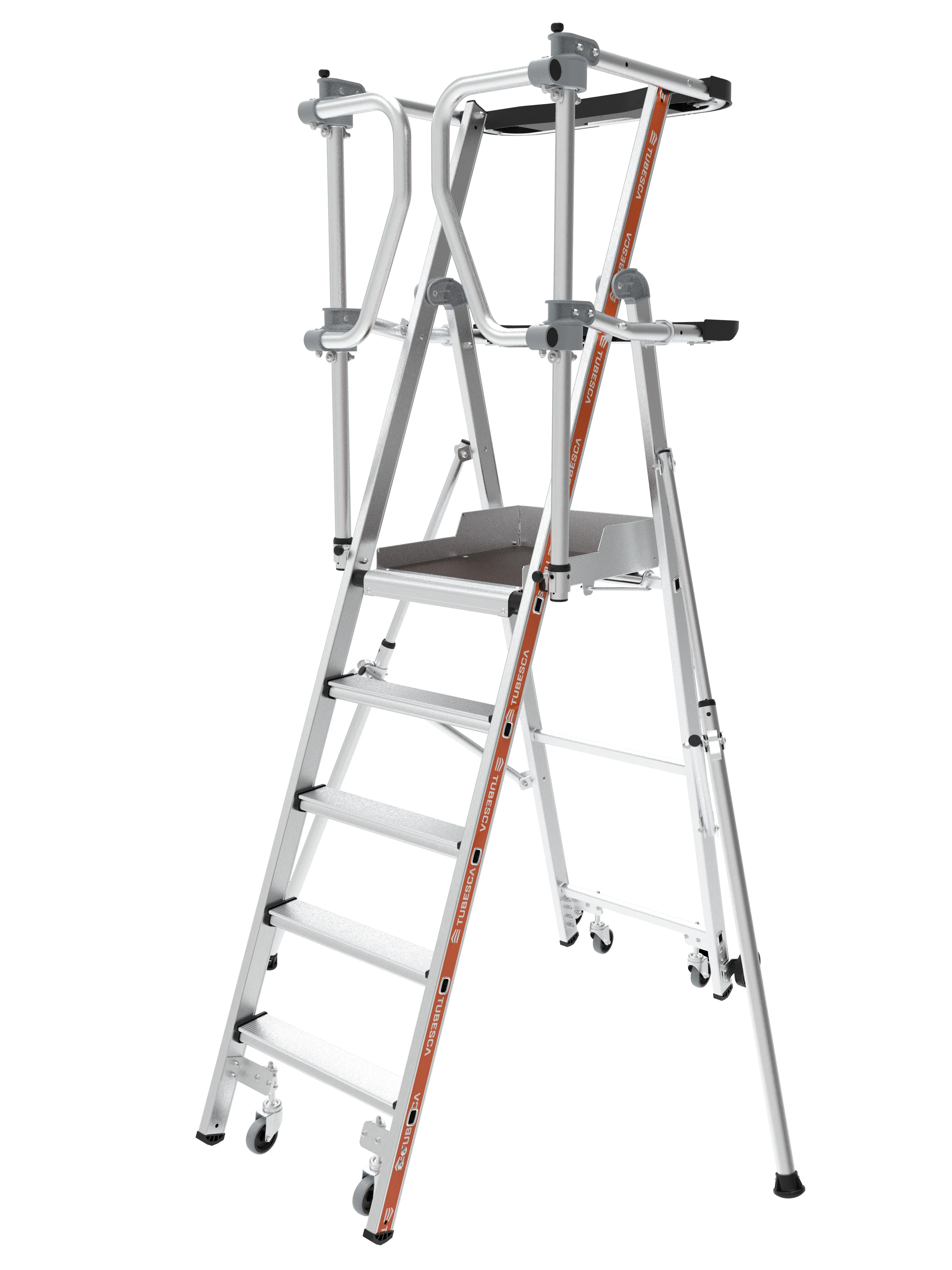 Piattaforma di lavoro e impalcatura Alluminio TUBESCA 1.17m, 150kg carico