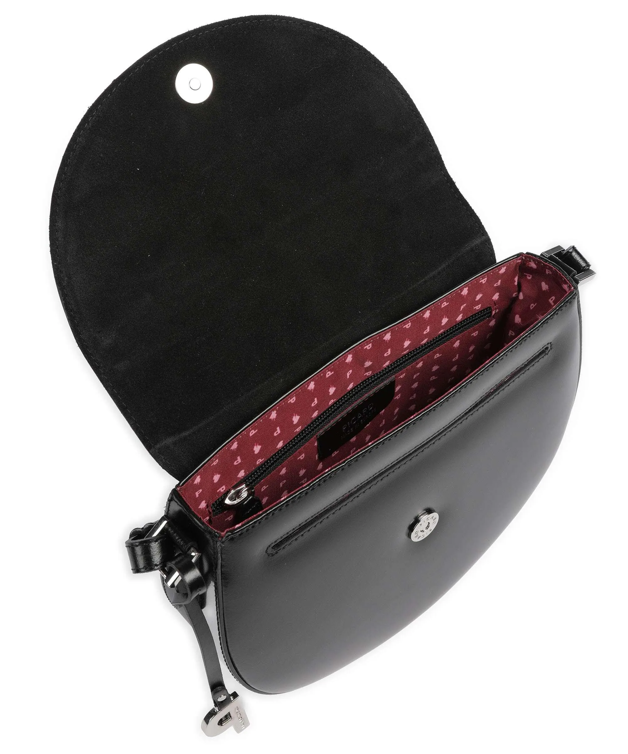  Picard Black Tie Borsa a tracolla pelle di vacchetta liscia nero  