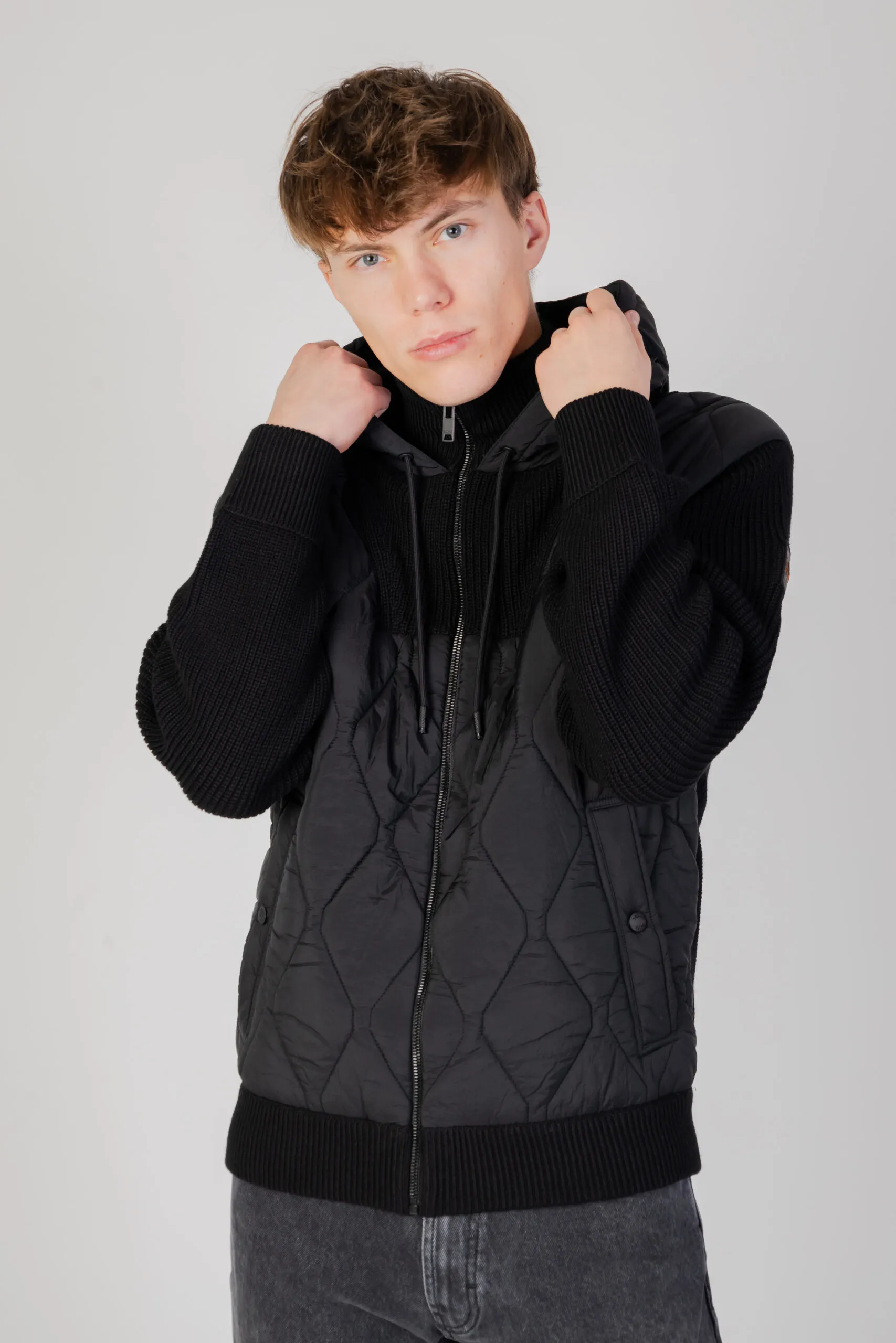 Piumino Boss abridorak Nero