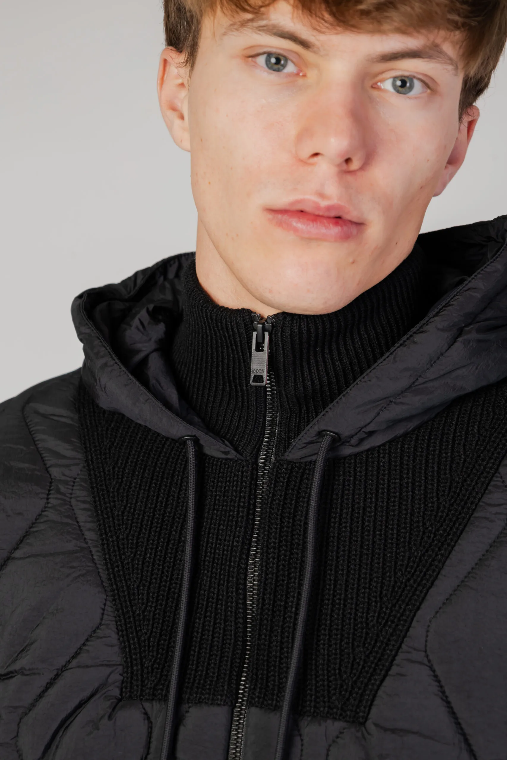 Piumino Boss abridorak Nero