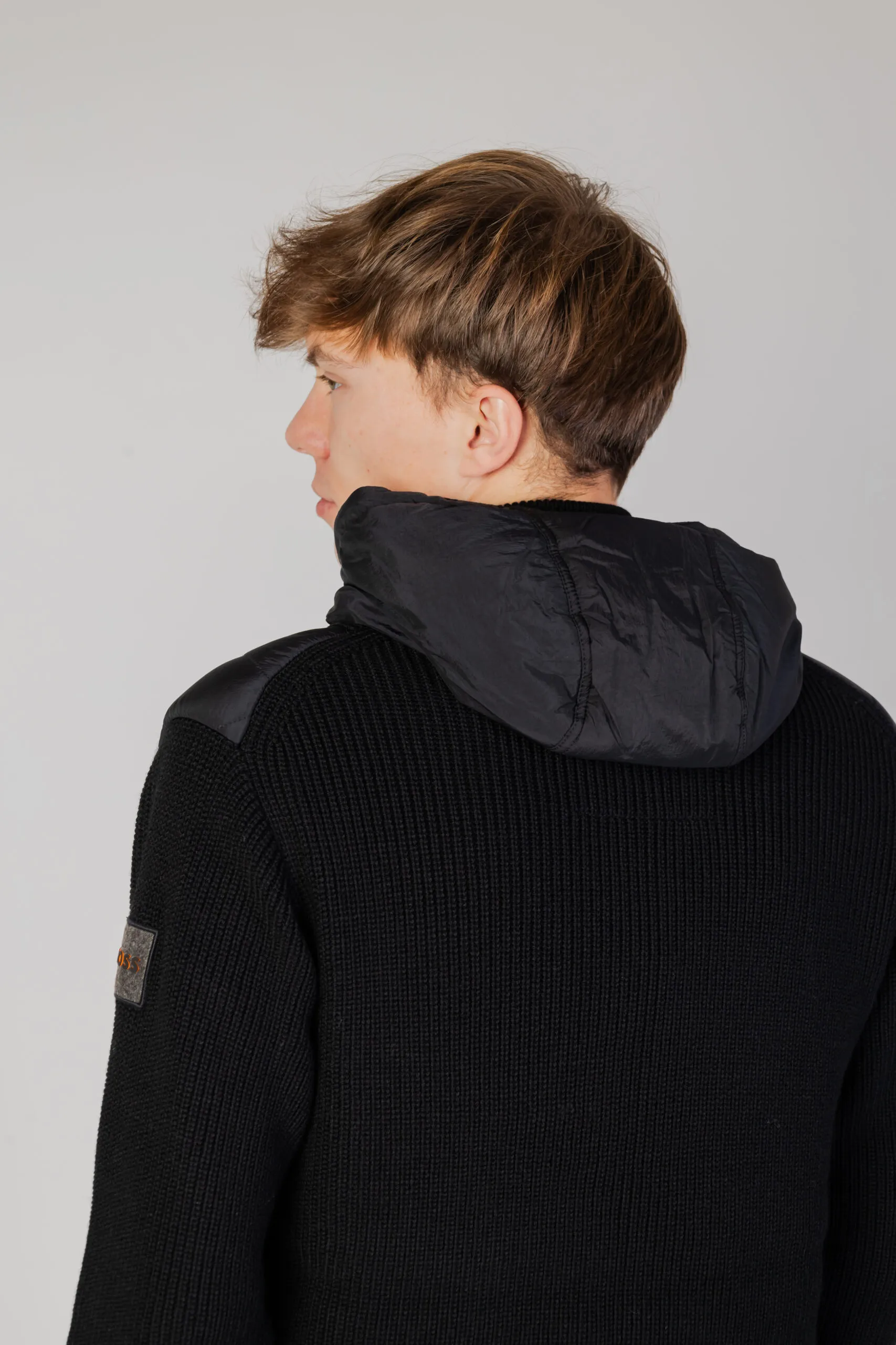 Piumino Boss abridorak Nero