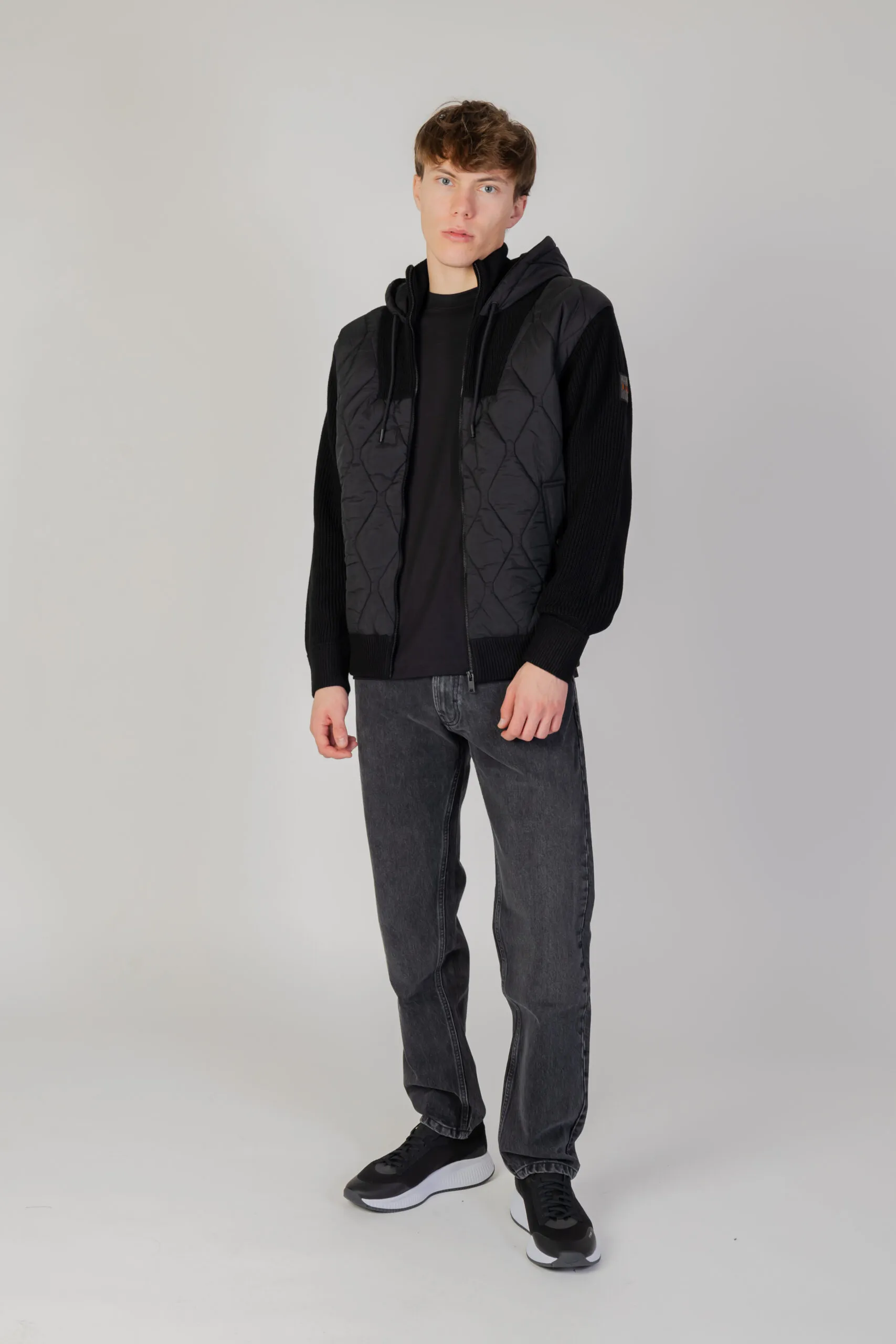 Piumino Boss abridorak Nero