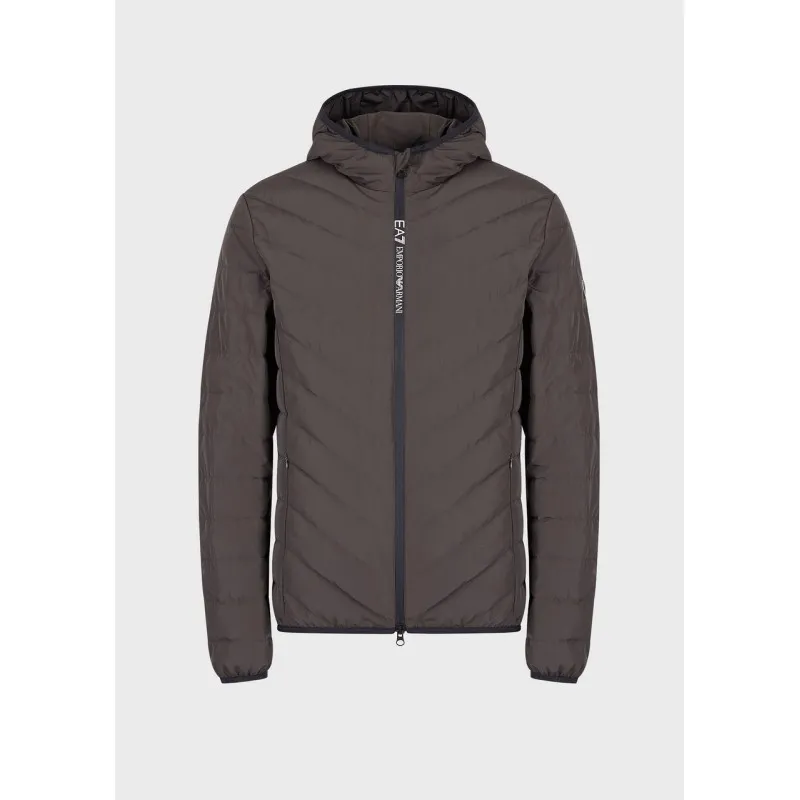 PIUMINO CON CAPPUCCIO DA UOMO EMPORIO ARMANI EA7