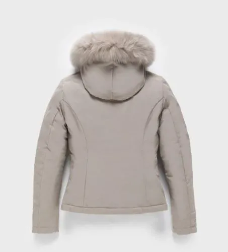 Piumino Donna RefrigiWear Short Lady Tech Jacket W99200 A00220 Beige
