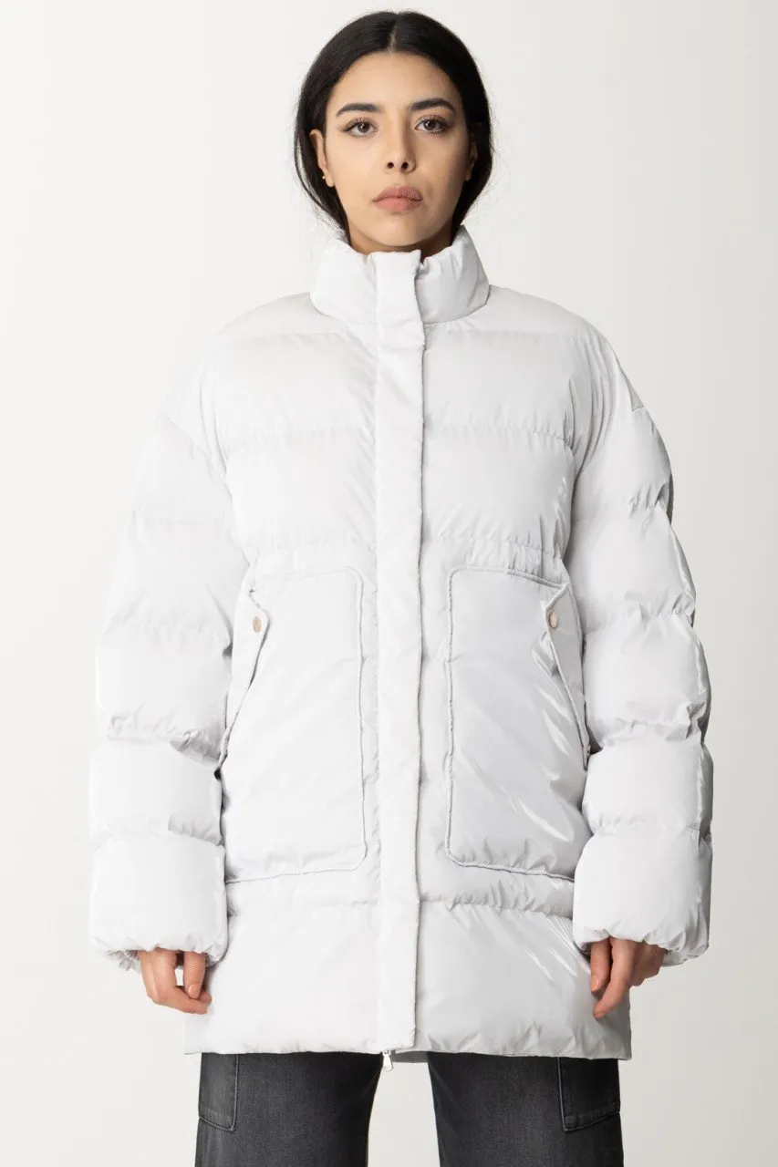 Piumino lungo Eldorado White