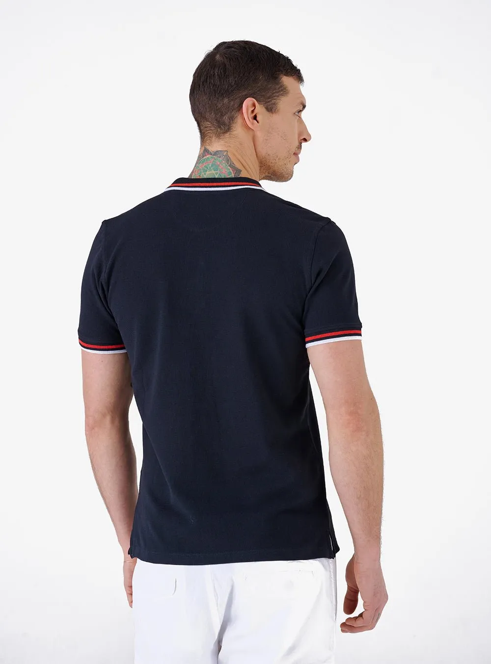Polo A Mezza Manica In Cotone Piquet - Will