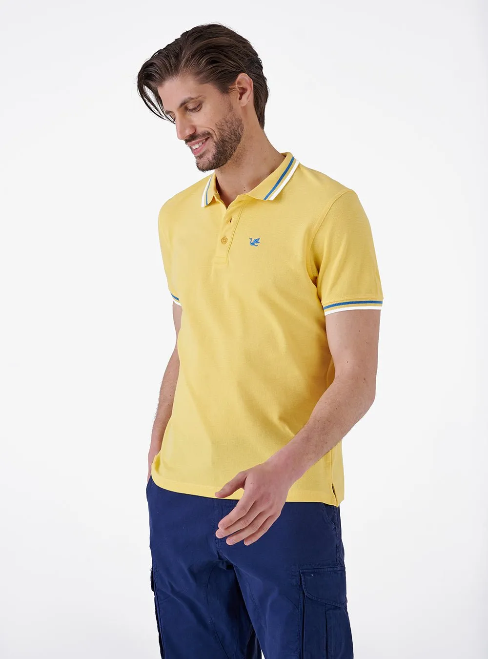 Polo A Mezza Manica In Cotone Piquet - Will