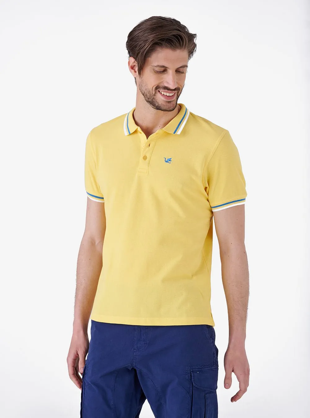 Polo A Mezza Manica In Cotone Piquet - Will