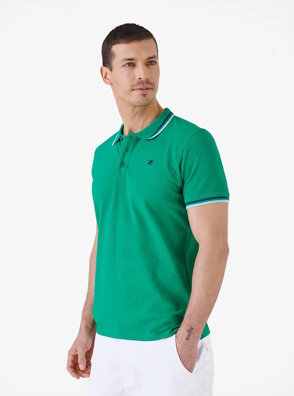 Polo A Mezza Manica In Cotone Piquet - Will