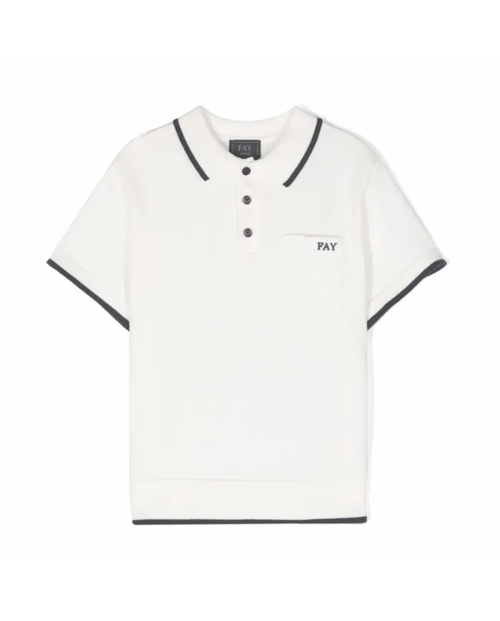 Polo con ricamo