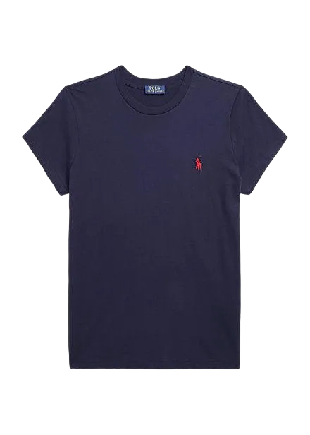 POLO RALPH LAUREN Maglietta girocollo in jersey di cotone