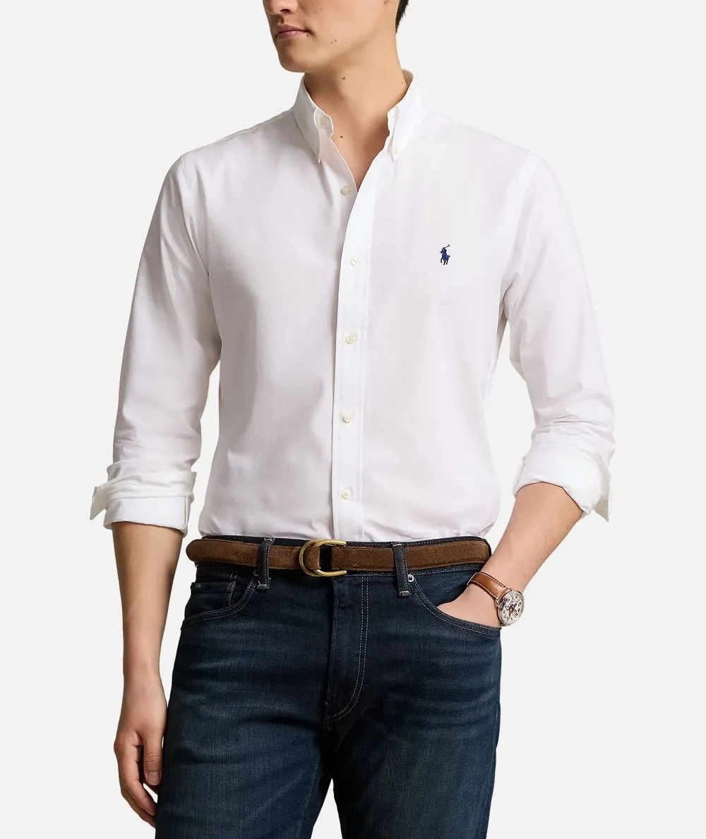 POLO RALPH LAUREN UOMO--Camicia Popeline elasticizzata