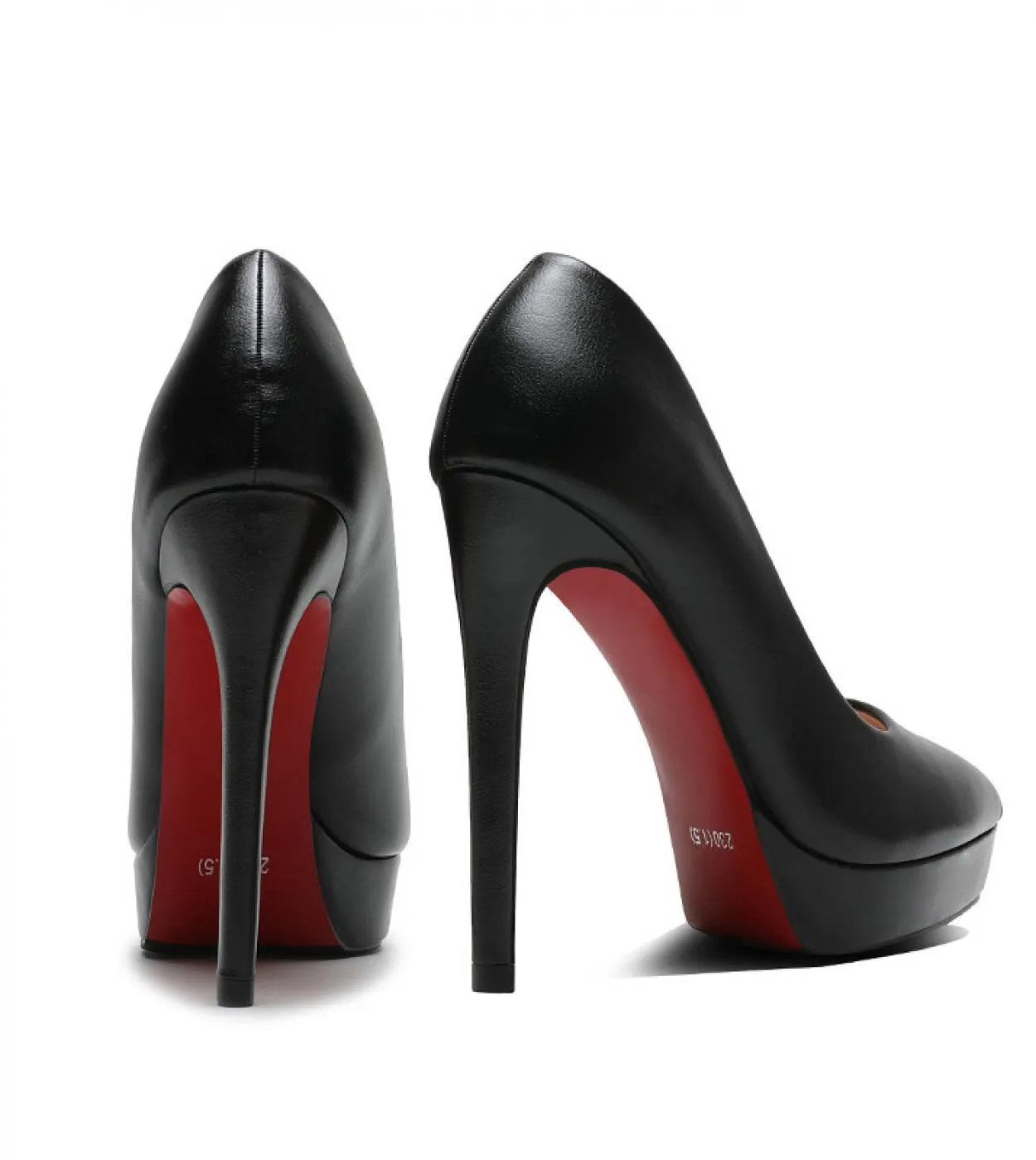 Pompe da donna 12cm Scarpe da donna in pelle opaca Scarpe a punta Scarpe da donna con tacco alto super sottile Scarpe da sposa d