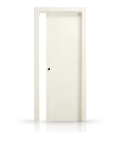 Porta scorrevole per interni QUADRA 320 bianco opaco - L x H (mm) 700x2100