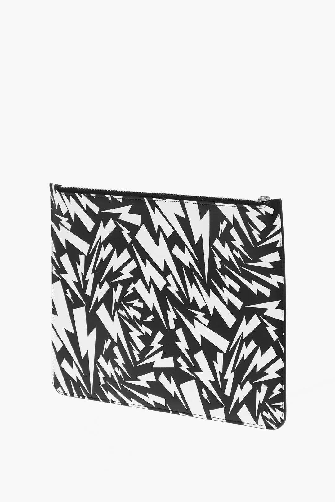 Pouch NEW CHAOTIC BOLT in Pelle con Chiusura Zip