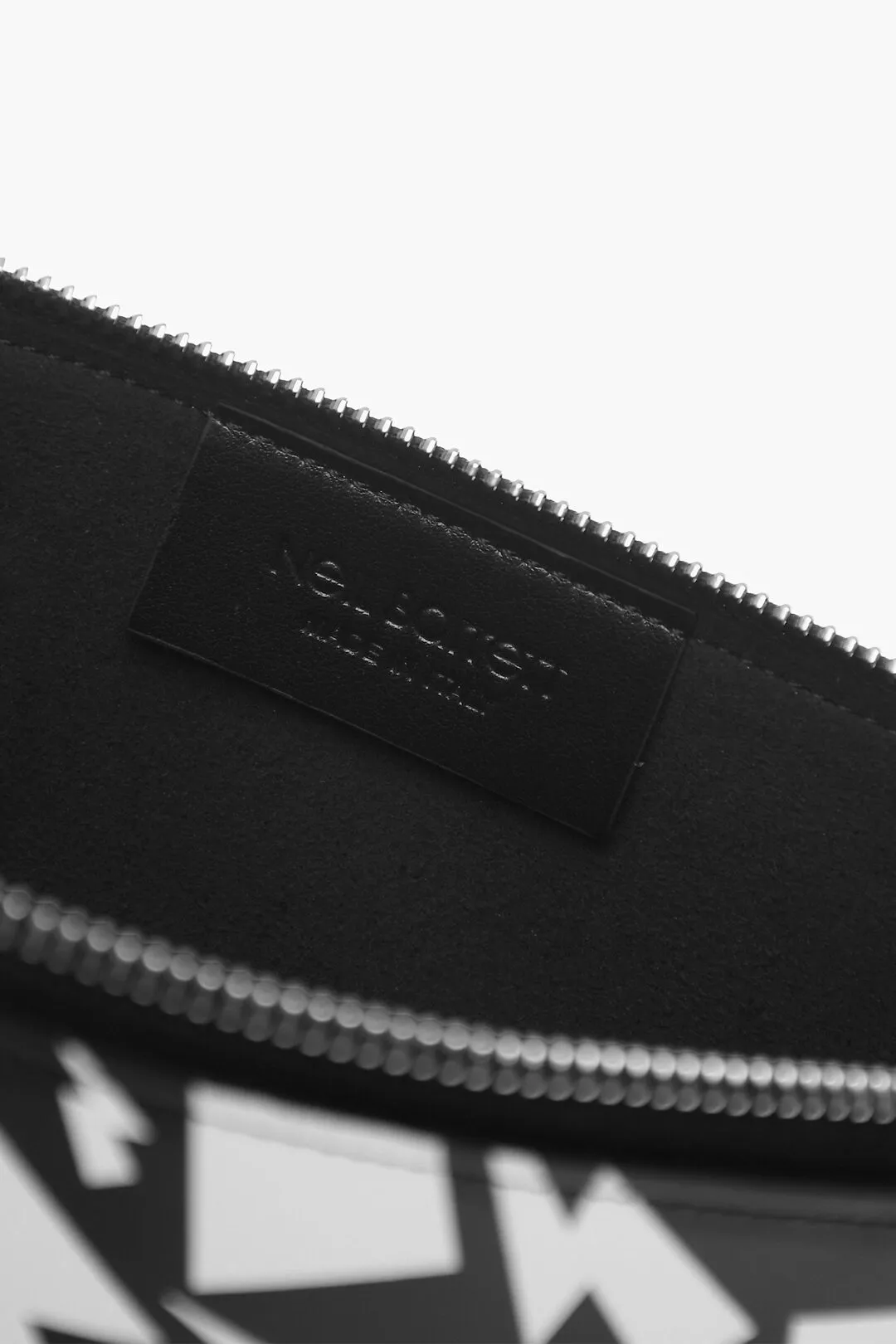Pouch NEW CHAOTIC BOLT in Pelle con Chiusura Zip