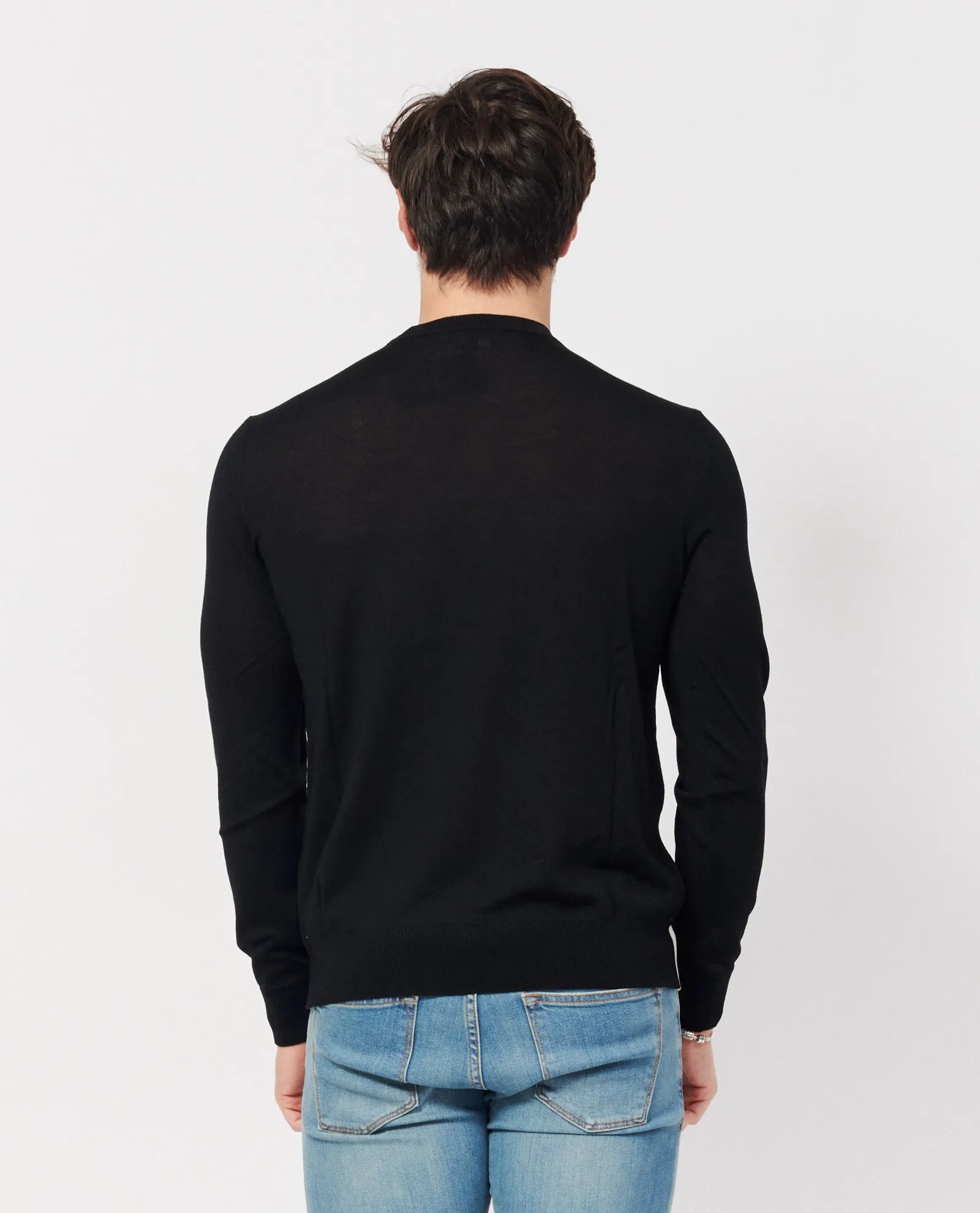 Pullover uomo EA7 con lettering laterale