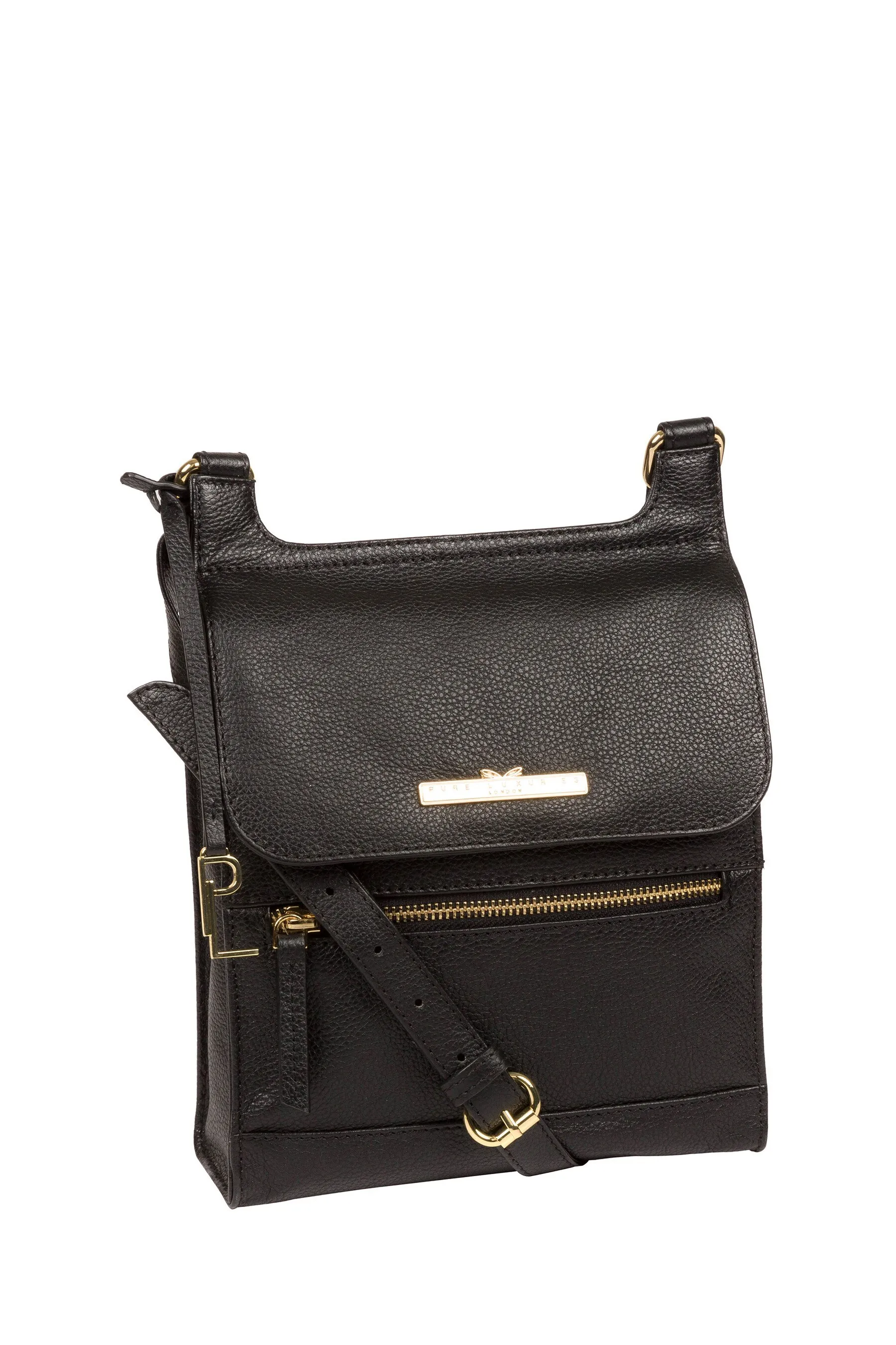 Pure Luxuries London - Kempston - Borsa a tracolla in pelle    