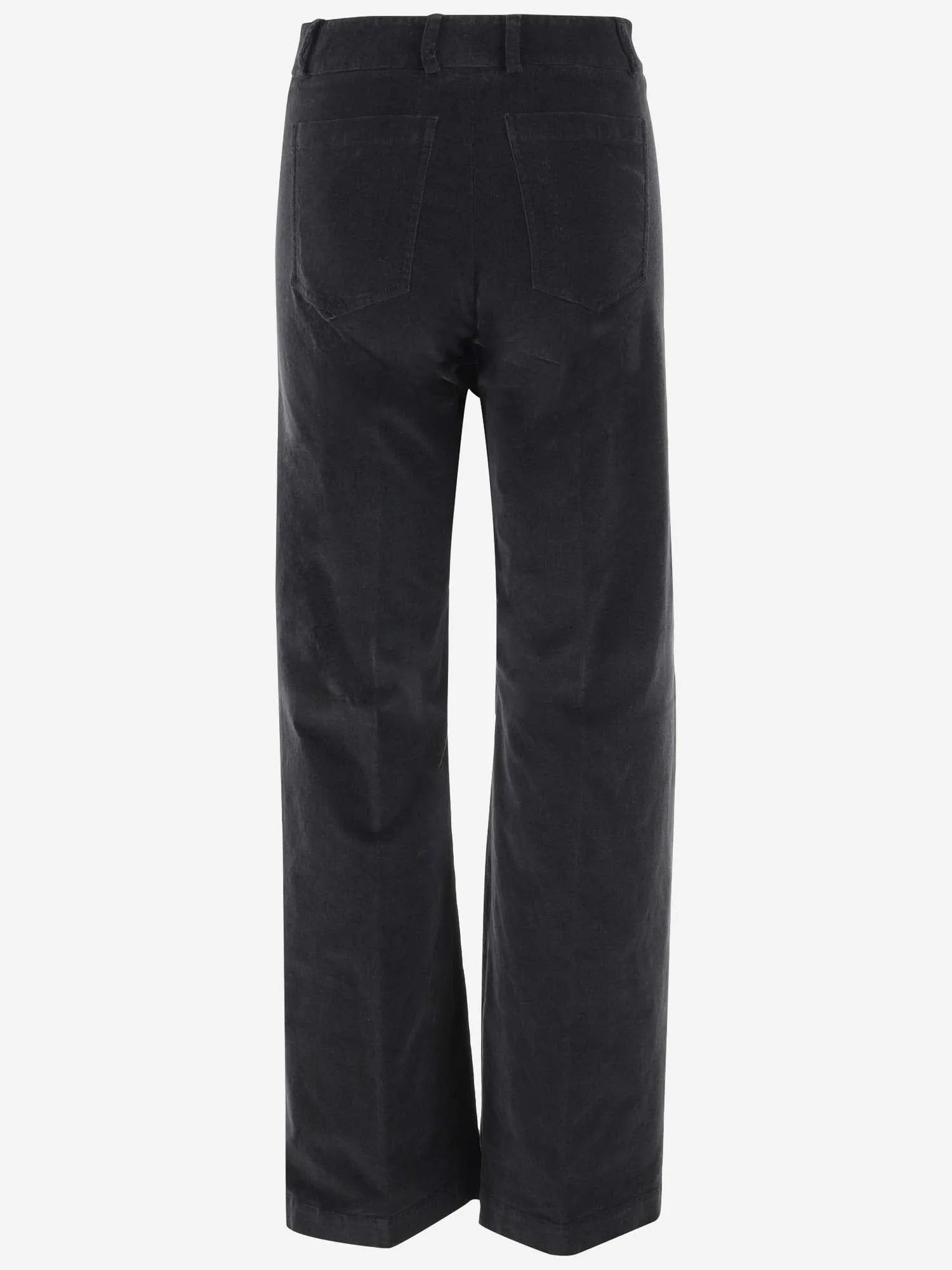 Ql2 pantaloni in velluto in cotone allungato