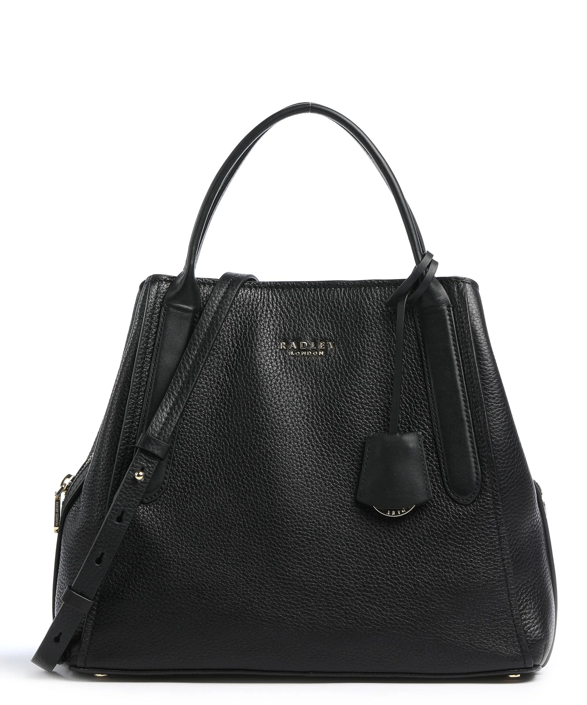  Radley London Baylis Road 2.0 Borsa a mano pelle di vacchetta grana nero  