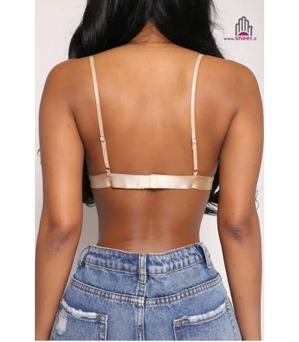 Reggiseno in tulle Roses