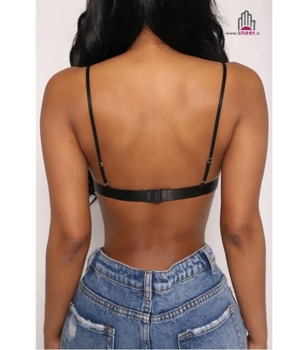 Reggiseno in tulle Roses