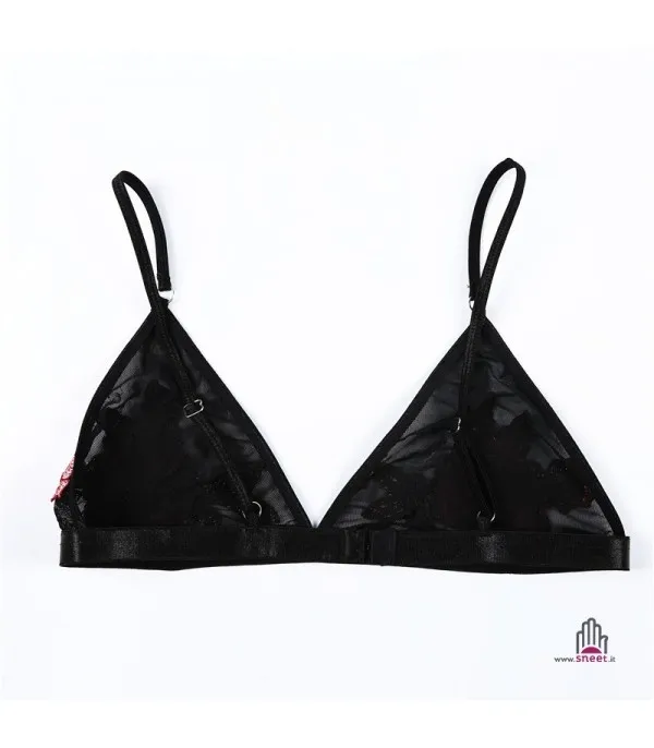 Reggiseno in tulle Roses