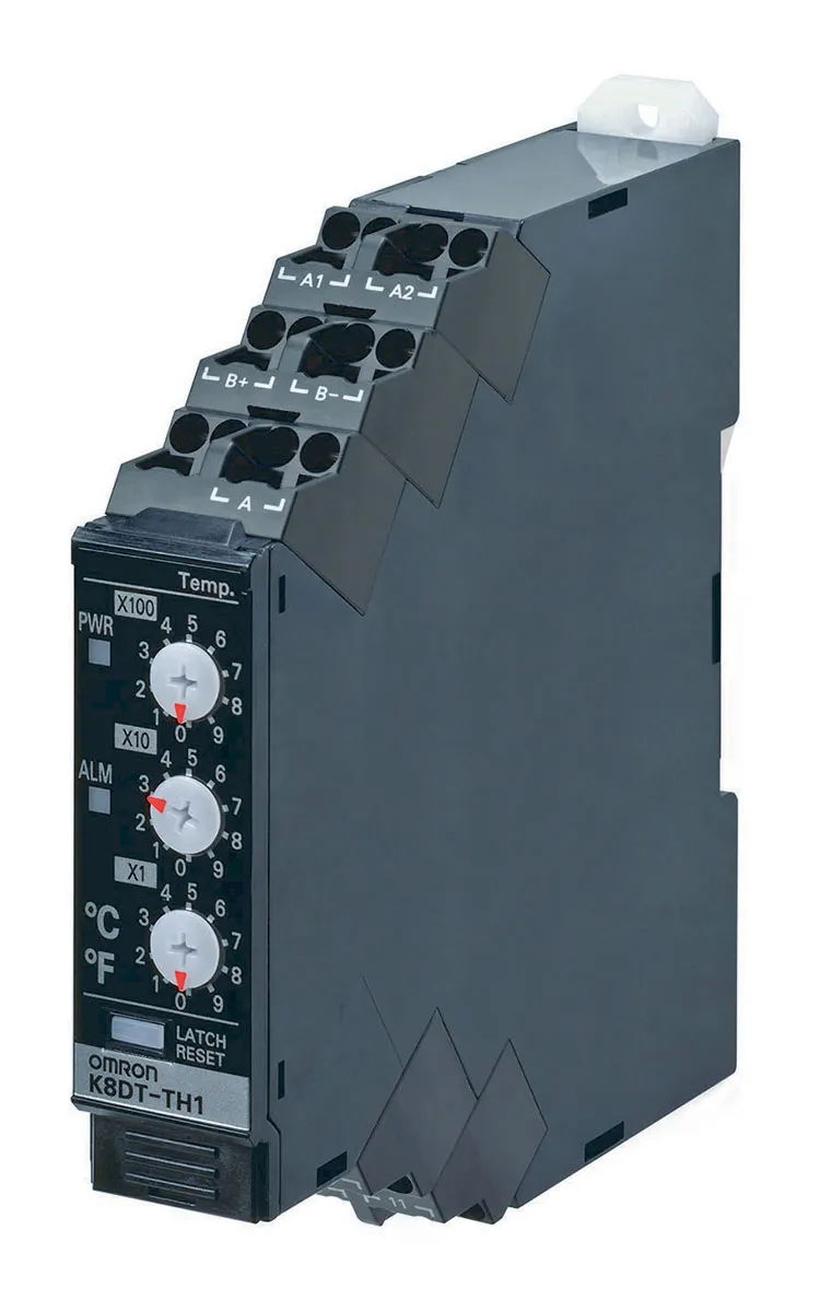 Relè di monitoraggio Temperatura Omron K8DT-TH1TA serie K8DT-TH, SPST