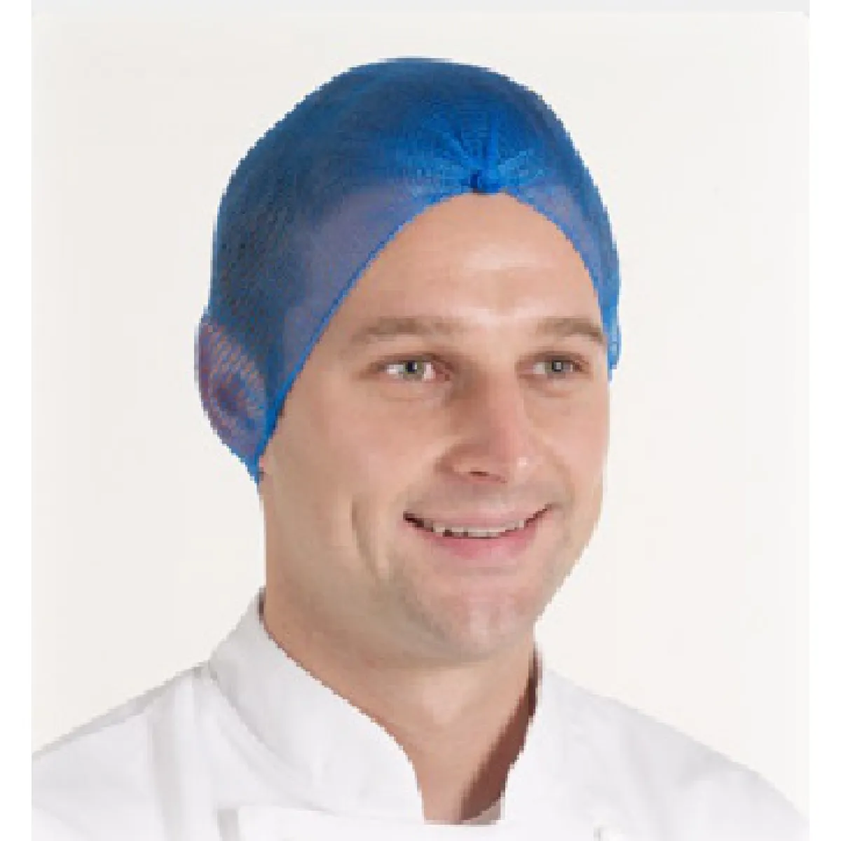 Retina per capelli Monouso in polipropilene, col. Blu