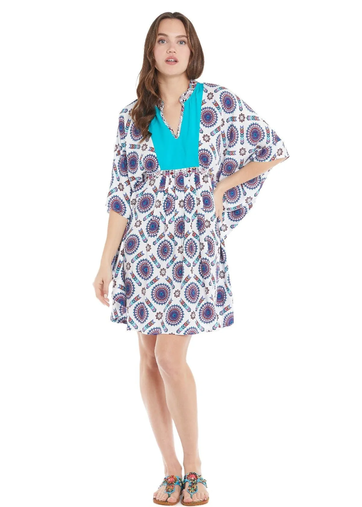 S23D36 - Kaftano Mandala Waves Baba Design