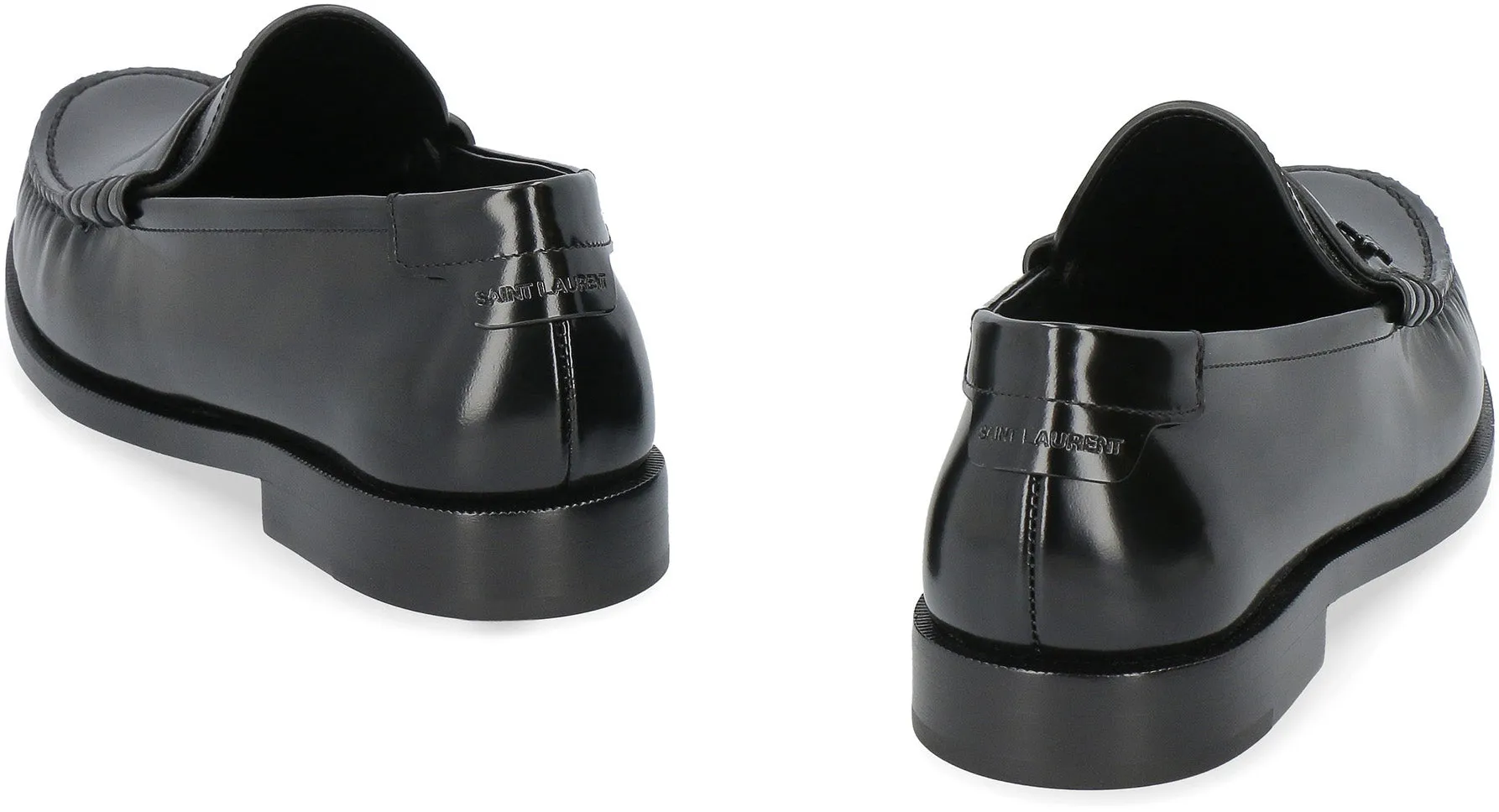 Saint Laurent Mocassini Monogram in pelle